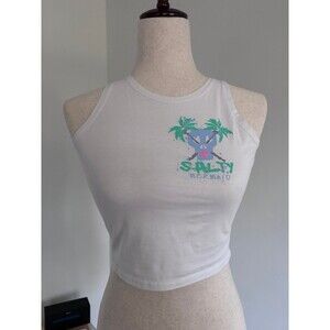 Salty mermaid crop tank